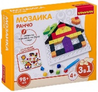 Мозаика Bondibon «РАНЧО» 3 в 1 98 дет. от интернет-магазина Континент игрушек