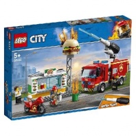 Конструктор LEGO City Fire Пожар в бургер-кафе от интернет-магазина Континент игрушек