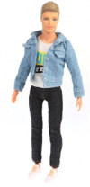 Кукла Defa Kevin Юноша в джинс. куртке, кор. от интернет-магазина Континент игрушек