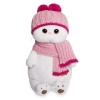 Кошка Ли-Ли в розовой шапке с шарфом 24 см мягкая игрушка от интернет-магазина Континент игрушек