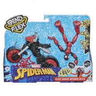 SPIDER-MAN. Игровой набор Бенди Человек Паук на мотоцикле от интернет-магазина Континент игрушек