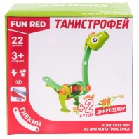 Конструктор гибкий "Танистрофей Fun Red", 22 детали от интернет-магазина Континент игрушек