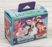 Краски пальчиковые "Enchantimals", 4 цвета по 40мл от интернет-магазина Континент игрушек