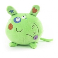 Мягкая игрушка Button Blue Мышка зеленая  10 см