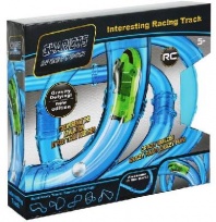 Радиоуправляемый гоночный трек в трубе Racing Trac 24 элемента от интернет-магазина Континент игрушек