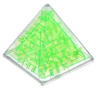 Головоломка-лабиринт Пирамида зелёный от интернет-магазина Континент игрушек