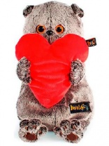 Басик с сердечком 30 см от интернет-магазина Континент игрушек