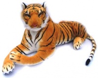 Мягкая игрушка Тигр лежит