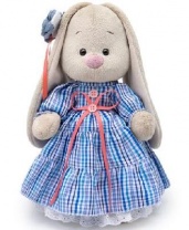 Зайка Ми в платье в стиле Кантри (малый) от интернет-магазина Континент игрушек