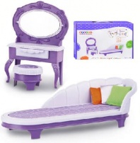 Набор мебели Будуар "Конфетти" от интернет-магазина Континент игрушек