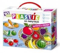 Пазл-пластик на липучках "Фрукты и овощи" от интернет-магазина Континент игрушек