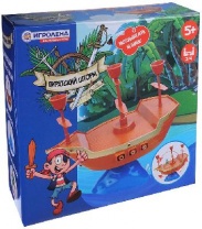 Игроленд Игра настольная "Не раскачивай лодку" 25х26х8,5см от интернет-магазина Континент игрушек