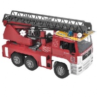Пожарная машина MAN с лестницей и помпой с модулем со световыми и звуковыми эффектами от интернет-магазина Континент игрушек