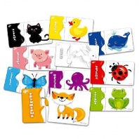 Пазлы-макси ДК парные "Учим цвета", 20 элементов от интернет-магазина Континент игрушек