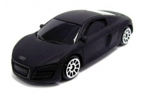 Машина металлическая RMZ City 1:64 Audi R8 V10, без механизмов, черный матовый цвет от интернет-магазина Континент игрушек