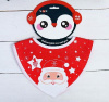 Нагрудник -бандана непромокаемый "Пинвиненок" на кнопке   4376538