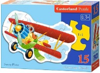 Пазл Castorland Забавный самолет, 15 деталей от интернет-магазина Континент игрушек
