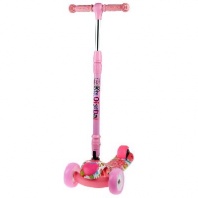 Самокат складной, цвет розовый от интернет-магазина Континент игрушек