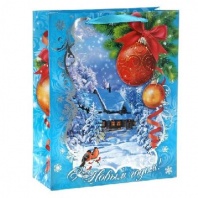 Пакет ламинат "Зимний пейзаж" от интернет-магазина Континент игрушек