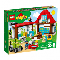 Конструктор LEGO DUPLO День на ферме от интернет-магазина Континент игрушек