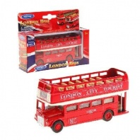 Модель автобуса London Bus открытый масштаб 1:34-39 99930C 798063 от интернет-магазина Континент игрушек