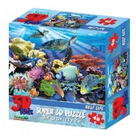 Пазл 3D 48 Жизнь на рифе от интернет-магазина Континент игрушек