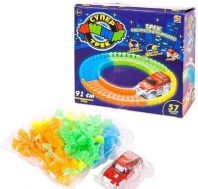 Трек "Супер Трек", светится в темноте, 0,91 м, 58 предметов, в коробке от интернет-магазина Континент игрушек