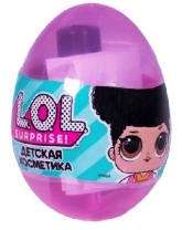 Детская декоративная косметика LOL в маленьком яйце 
