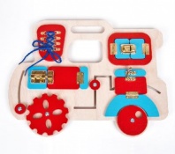 Бизиборд "Паровозик" от интернет-магазина Континент игрушек