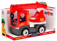 Пожарная машина с фигуркой водителя от интернет-магазина Континент игрушек