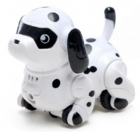 Робот-собака "Далматинец", световые и звуковые эффекты, ездит по линии  41706 от интернет-магазина Континент игрушек