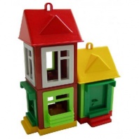 Дом панельный 16х21х8,5 см. от интернет-магазина Континент игрушек
