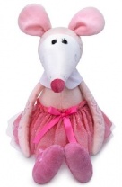 Балерина в розовом крыса Лола символ 2020 года мягкая игрушка от интернет-магазина Континент игрушек