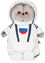 Басик в костюме космонавта 30 см от интернет-магазина Континент игрушек