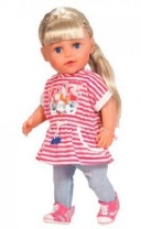 Кукла Baby Born Сестричка - блондинка, 43 см от интернет-магазина Континент игрушек