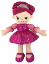 Кукла мягконабиваная, балерина, 30 см, цвет розовый от интернет-магазина Континент игрушек