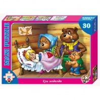 Пазл ДК 30 макси Три медведя от интернет-магазина Континент игрушек