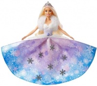 Barbie Снежная принцесса (с раскрывающимся платьем) от интернет-магазина Континент игрушек