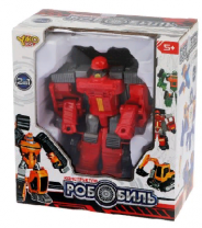 Трансформер Робот-пожарная машина, коробка от интернет-магазина Континент игрушек