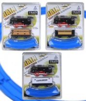 Ж/д (паровоз на бат, вагон) (3 вида) в блист. от интернет-магазина Континент игрушек