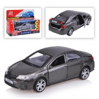 Машина металлическая "Toyota corolla" 12 см, цвет серый COROLLA-GY 4201645 от интернет-магазина Континент игрушек