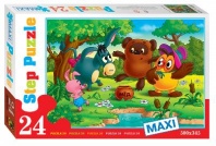 Пазлы maxi 24 Винни Пух от интернет-магазина Континент игрушек