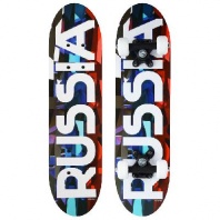 Скейтборд подростковый "RUSSIA" 62 х 16 см от интернет-магазина Континент игрушек