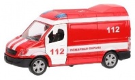 Машина инерционная Пожарная охрана, открываются двери от интернет-магазина Континент игрушек