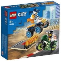 Конструктор LEGO CITY Turbo Wheels Команда каскадёров от интернет-магазина Континент игрушек
