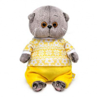 Кот Басик BABY в зимней пижамке от интернет-магазина Континент игрушек