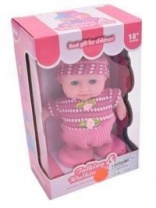 Кукла 20 см в розовом костюмчике, ходит, повторяет фразы от интернет-магазина Континент игрушек
