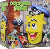 Игра настольная "Осторожно, мухи!", в коробке, 26,7х26,7х14,6 см от интернет-магазина Континент игрушек