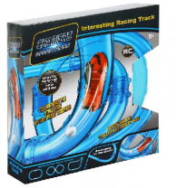 Трек в трубе Racing Trac 16 элементов от интернет-магазина Континент игрушек