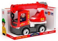 Пожарный кран с фигуркой водителя, пластмасса от интернет-магазина Континент игрушек